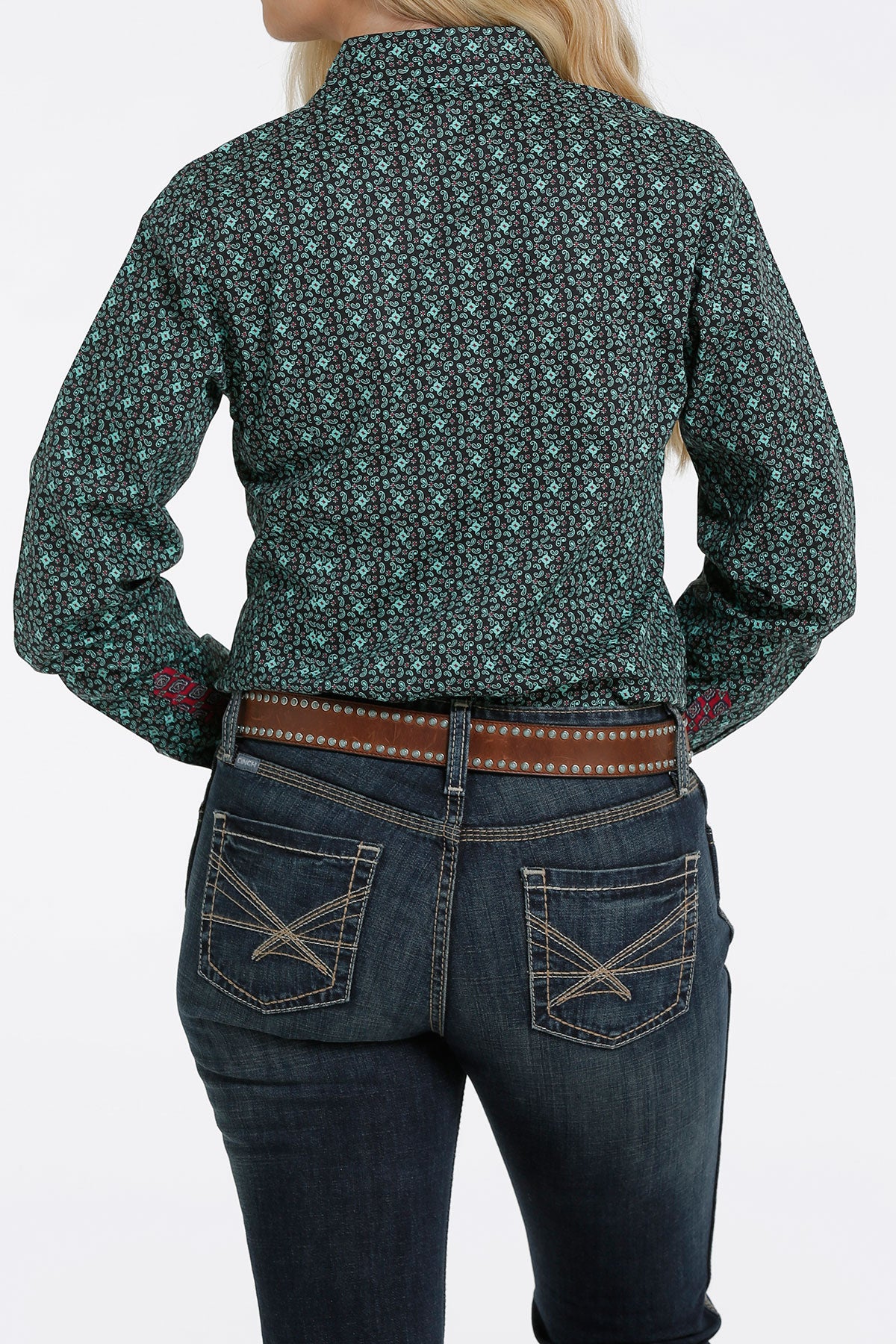 Cinch Women LS Shirt MSW9165016