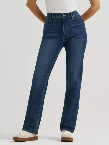 Wrangler Women High Rise True Straight Leg Jean 112349987