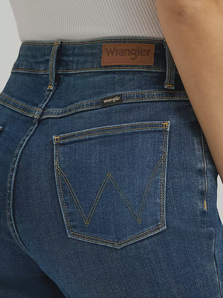 Wrangler Women High Rise True Straight Leg Jean 112349987