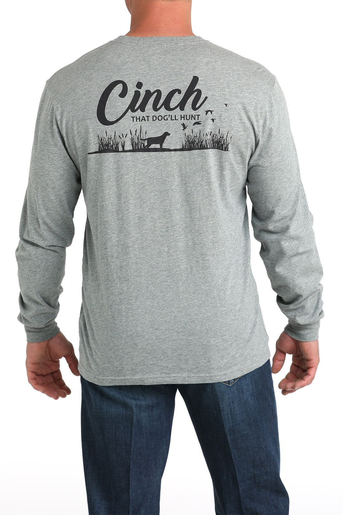 Cinch Men Graphic LS Tee MTK1721020