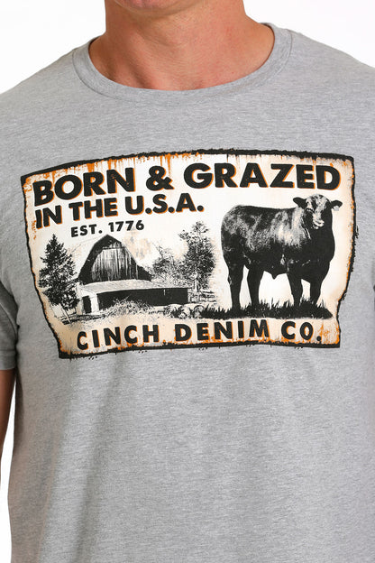 Cinch Men Born &amp; Grazed T-Shirt MTT1690578