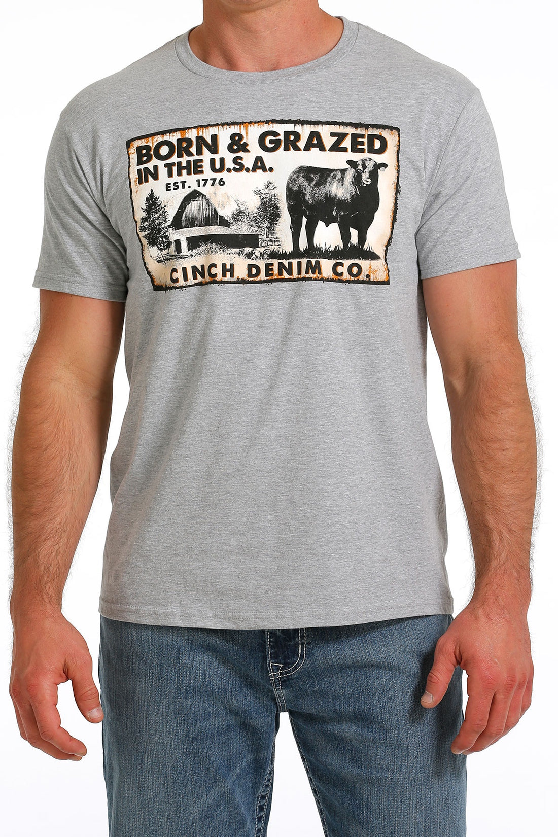 Cinch Men Born &amp; Grazed T-Shirt MTT1690578