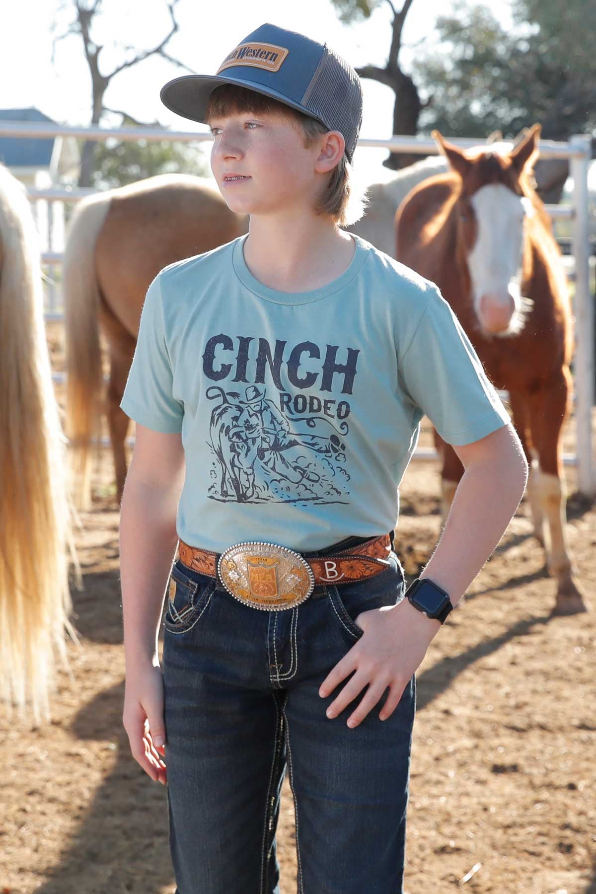 Cinch Kids Rodeo Graphic T-Shirt MTT7670157