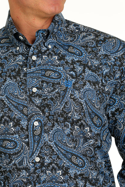 Cinch MN Navy/Blue/Cream MTW1105517 Shirt