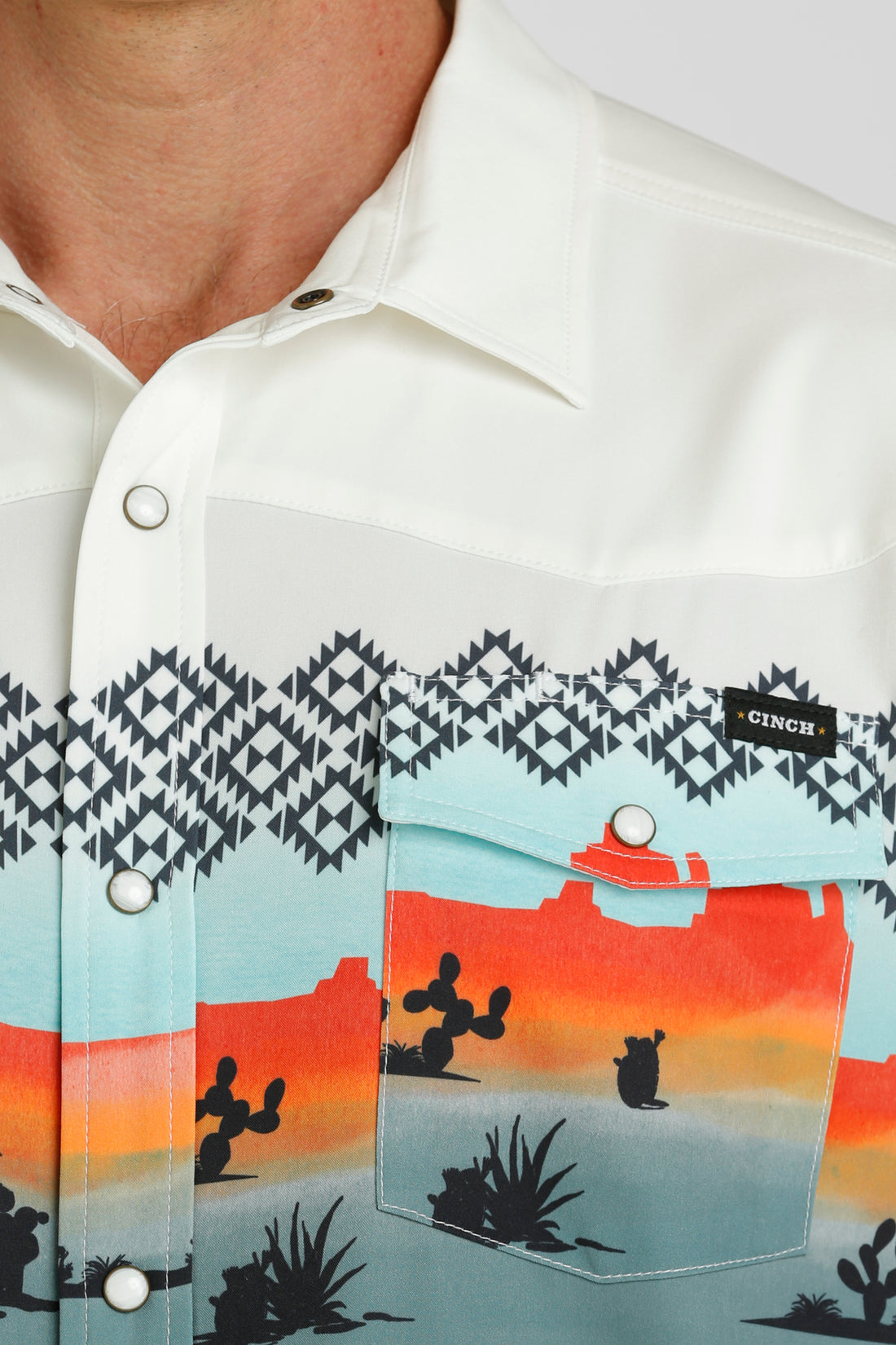 CINCH MN Short Sleeve MTW1402004 Shirt