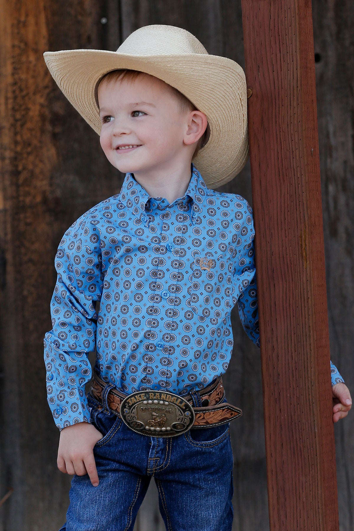 Cinch Long Sleeve Kid Shirt C29 MTW7062308