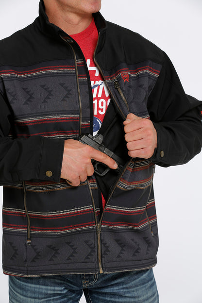 Cinch Men Black Concealed Carry Bonded Jacket MWJ1538002