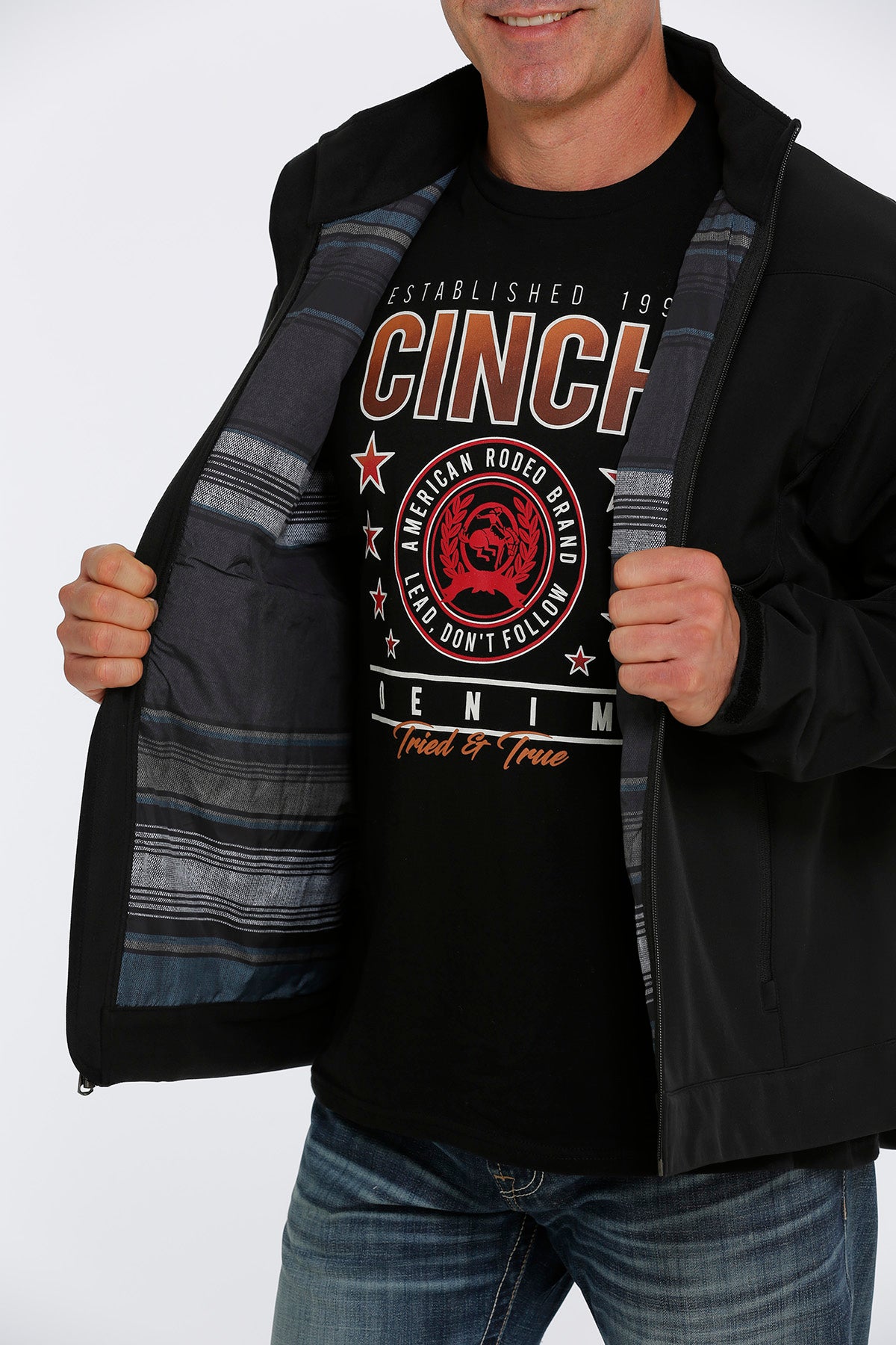 Cinch Men's Bonded Black Jacket
