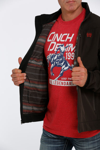 Cinch Men Brown Bonded Jacket MWJ1567003