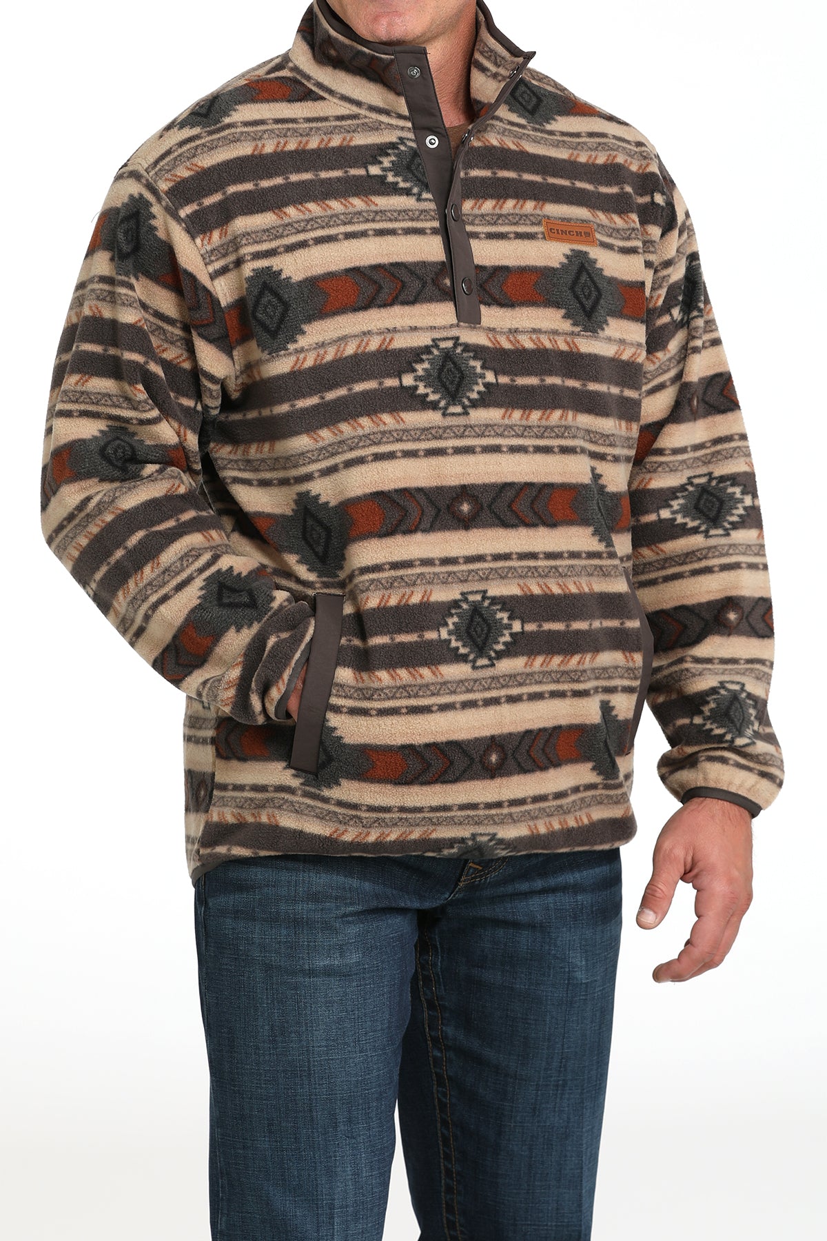 Cinch Men Polar Fleece Pullover MWK1514027