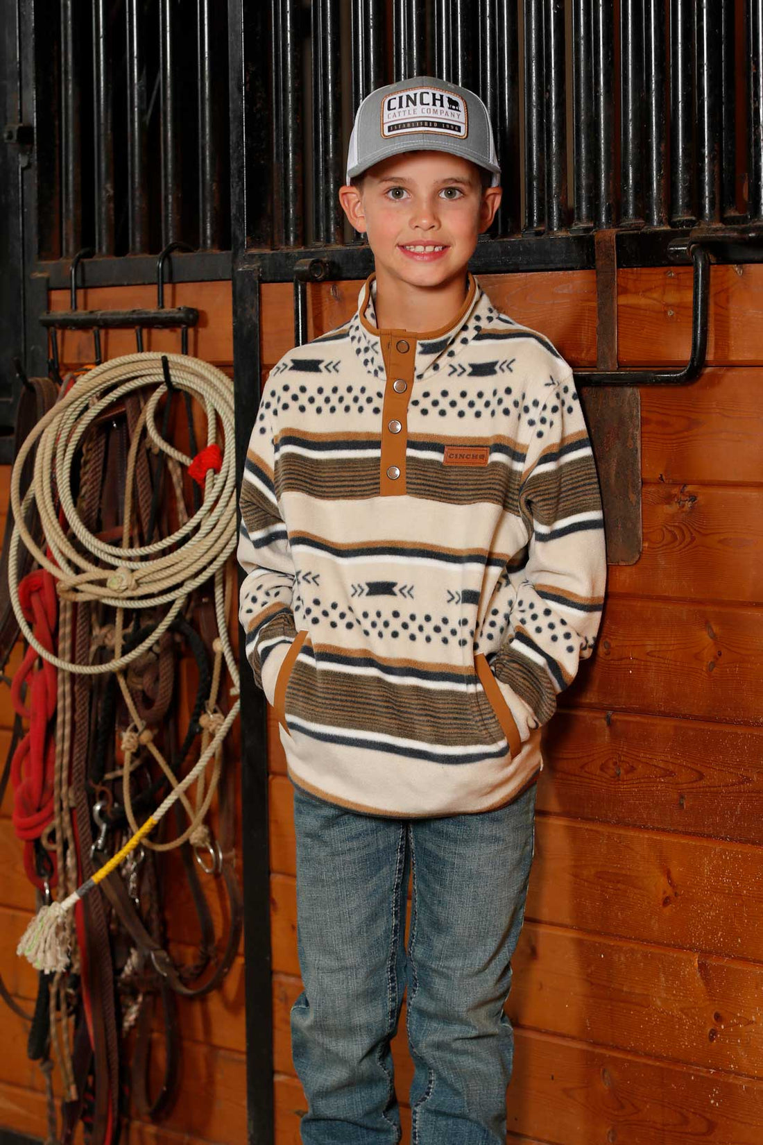 Cinch Kids Polar Fleece Pullover MWK7590019
