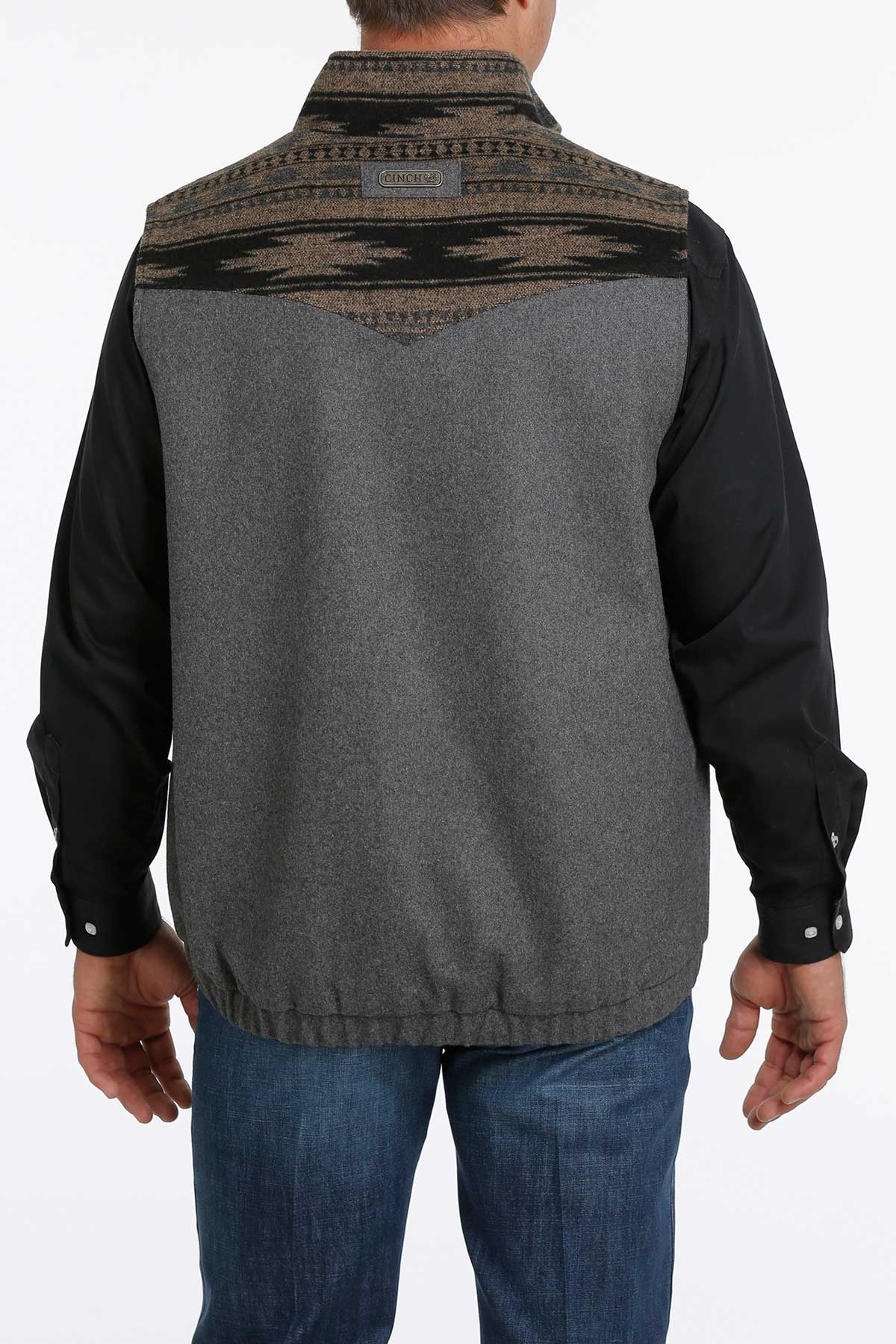 Cinch Men Wooly Concealed Carry Vest MWV1543002