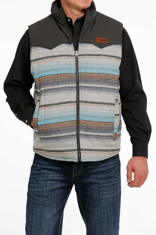 Cinch Men's Quilted Reversible Vest