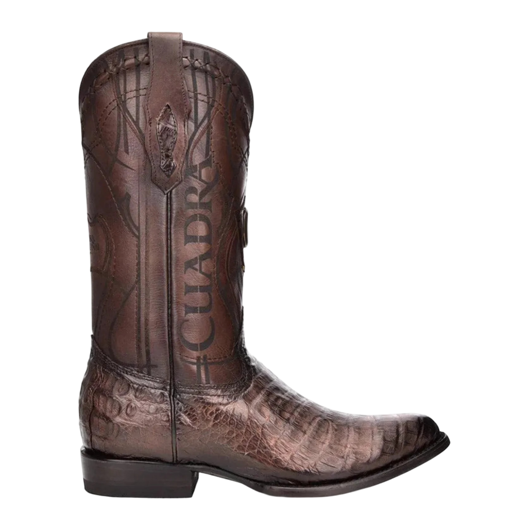 Cuadra Men Caiman Round Toe Boot 2C1NFY Paris Café
