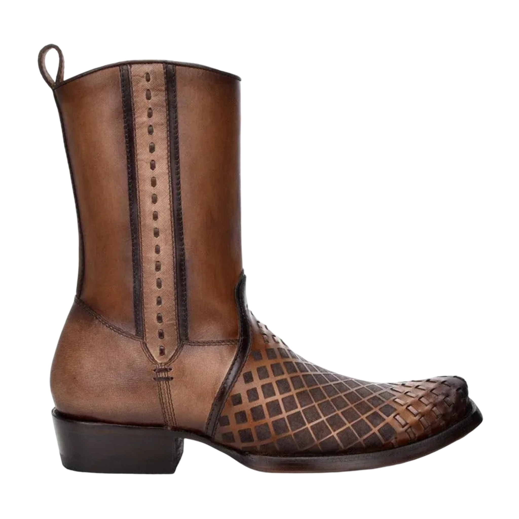 Cuadra Men Urban Western Oxford Cowhide Boot 1J1XRS Over Maple