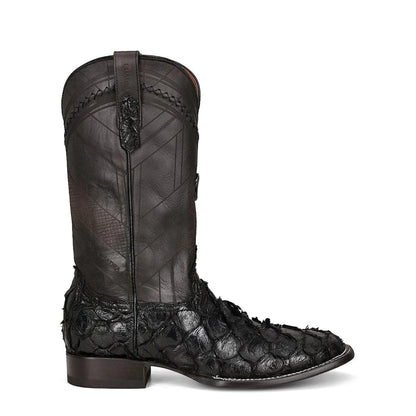 Cuadra MN Pirarucu Square Toe Boot 3Z2FPI Black
