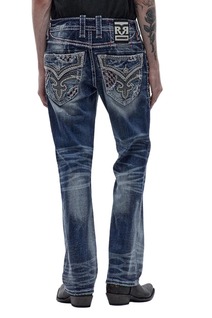 Rock Revival Men  Ozzy Bootcut Jean RP3781B203R