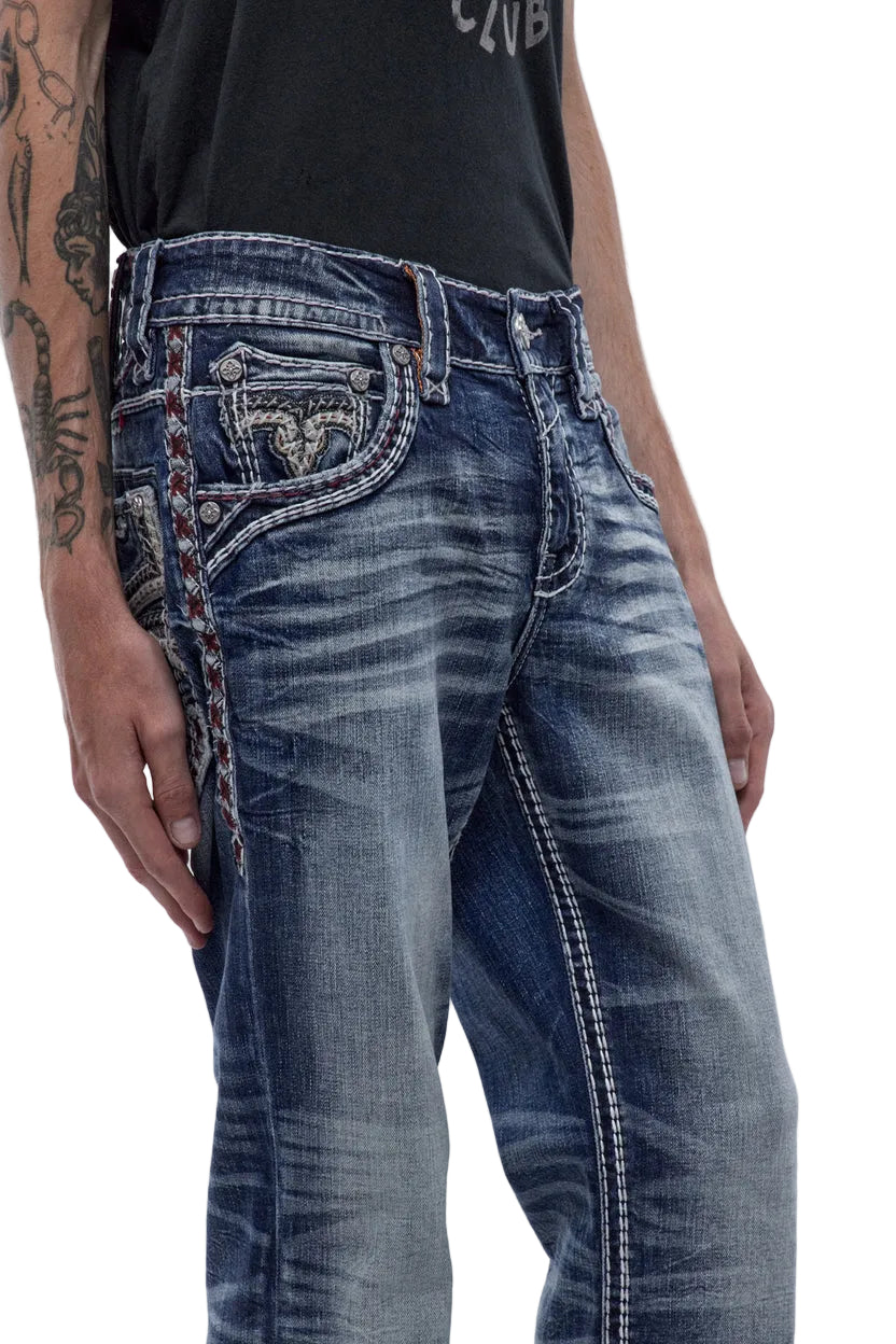 Rock Revival Men  Ozzy Bootcut Jean RP3781B203R
