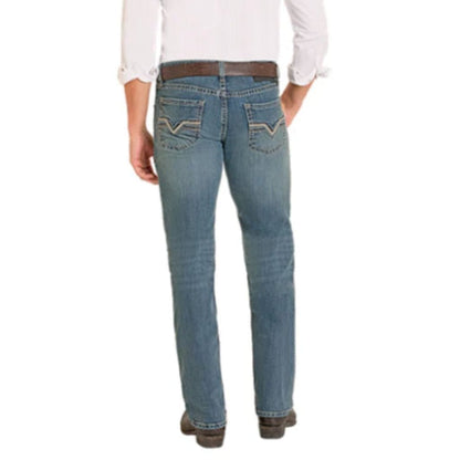 Rock &amp; Roll Men Revolver Denim Jeans BM1RD08022