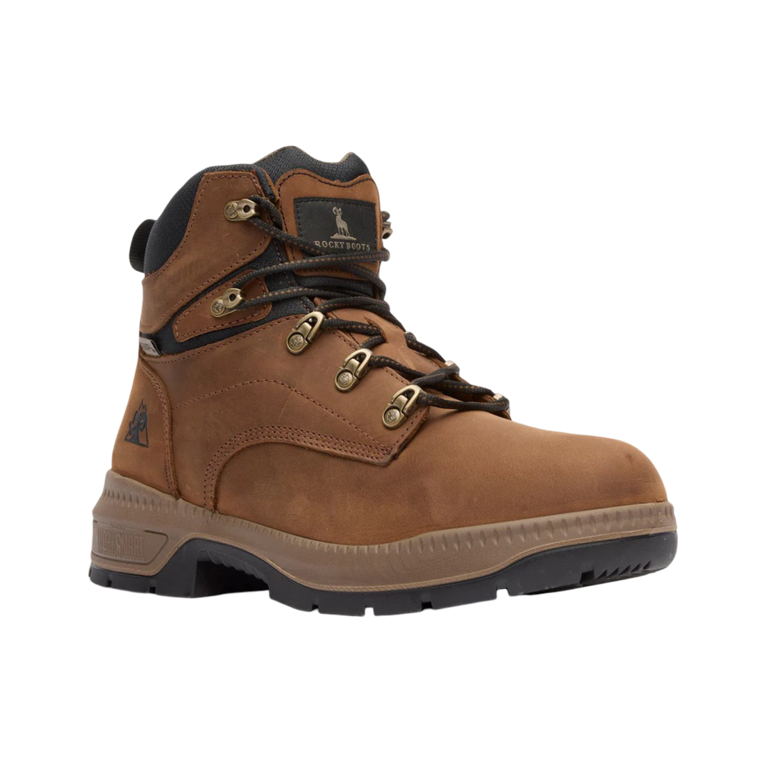 Rocky Men BRN 6&quot; Work Boot