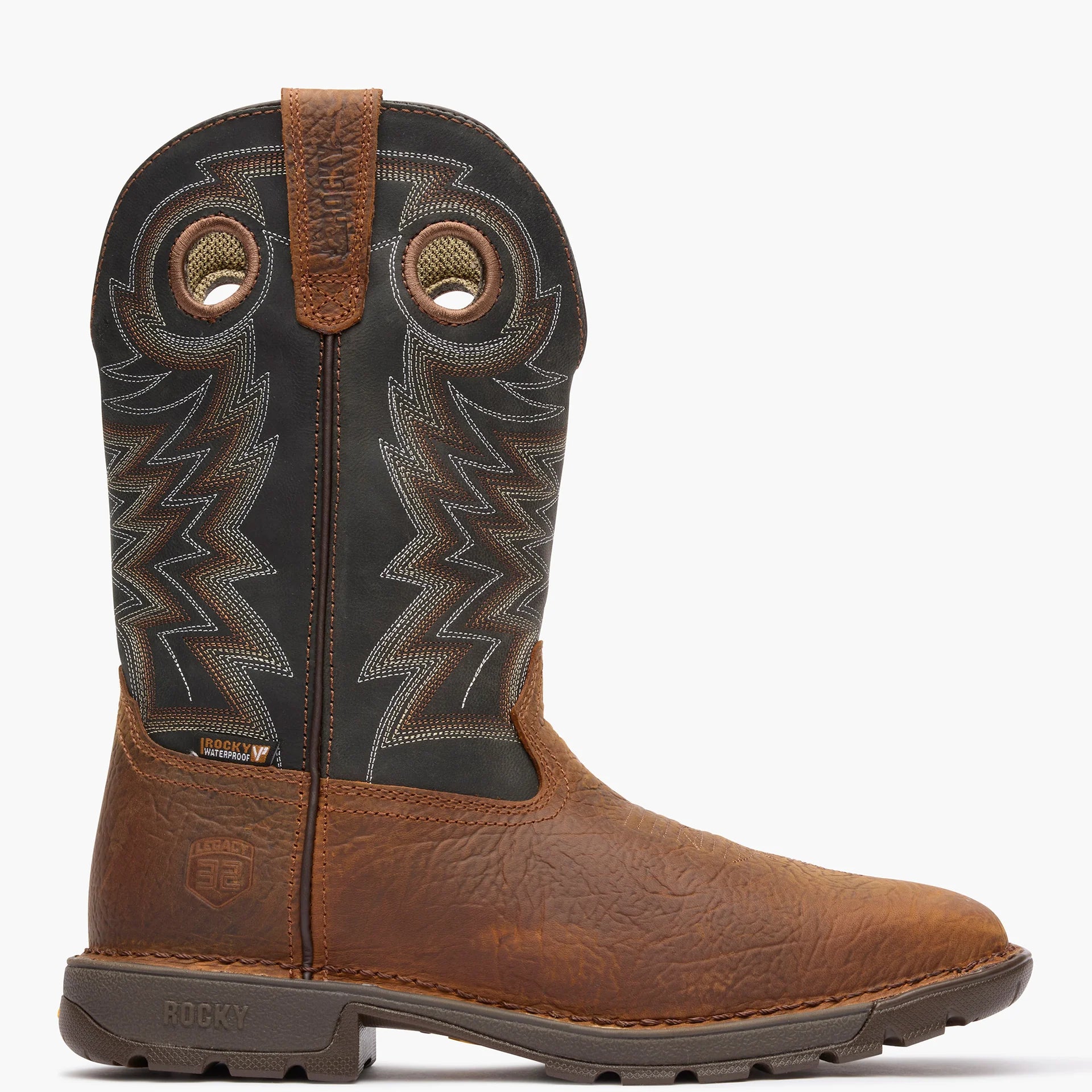 Rocky Men Legacy 32 Steel Toe Waterproof Work Boot RKW0356