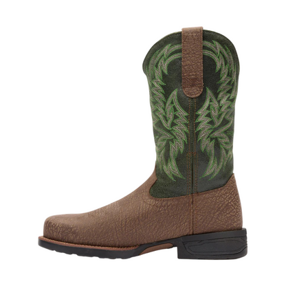 Rocky Men GRN 12&quot; WSTRBROWN AND GREEN RKW0454