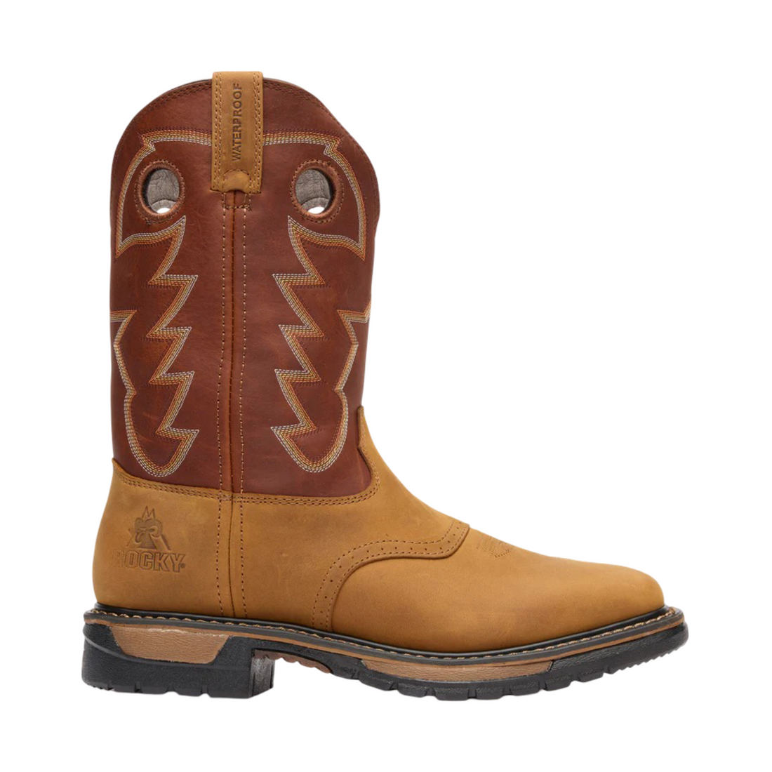 Rocky MN Original Ride Waterproof Work Boot RKYW039 Tan
