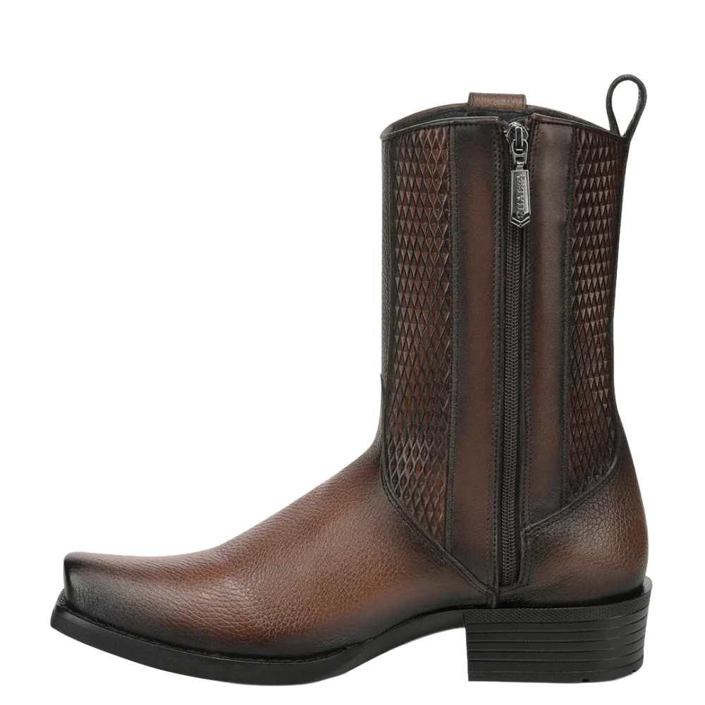 Cuadra Men Deer Narrow Square Toe Boot 1J4HVE Honey