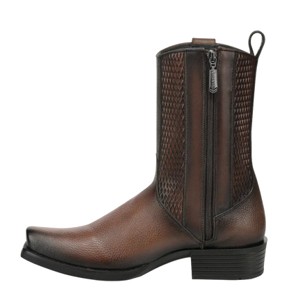 Cuadra Men Deer Narrow Square Toe Boot 1J4HVE Honey