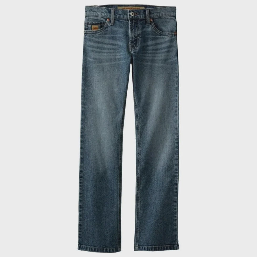 Cinch Kids Relaxed Relaxed Bootcut Medium Stone Denim Jean MB16642009