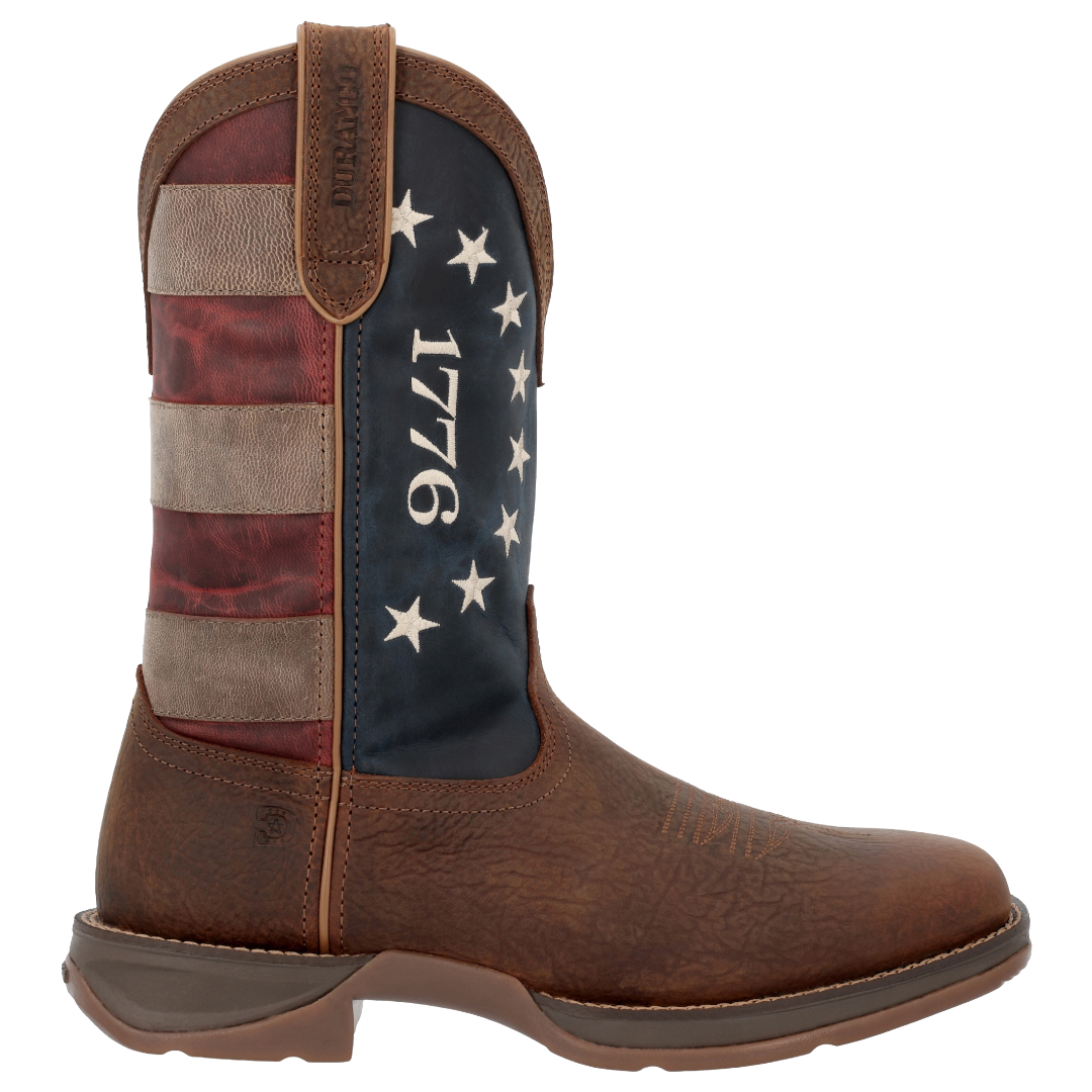 Durango Men Rebel America 250 Flag Western Boot DDB0566