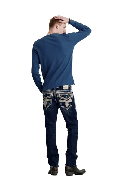 Rock Revival Men Straight Leg Jeans RP3500J209R