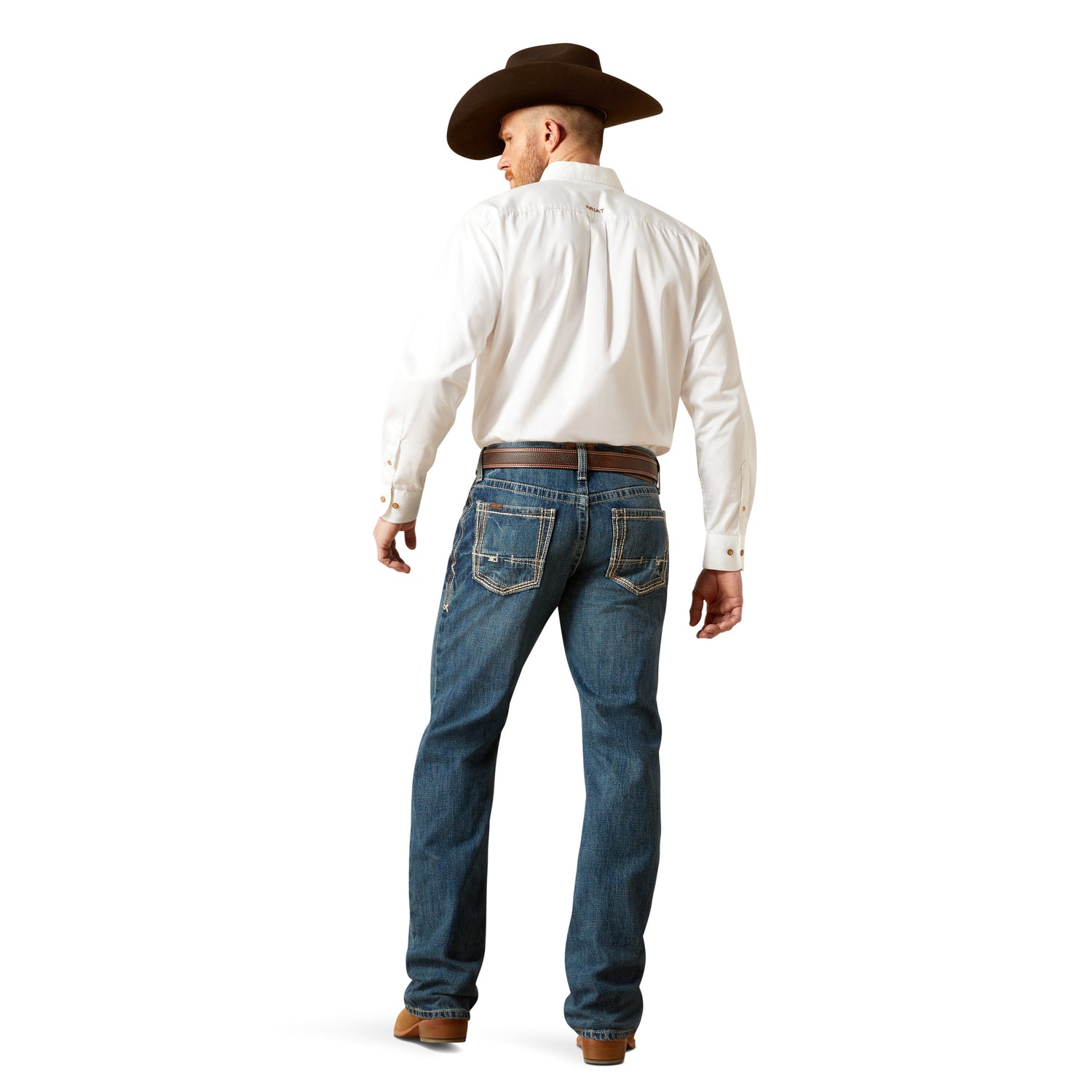 Ariat Men M4 Low Rise Boundary Straight Leg 10012136 Jean
