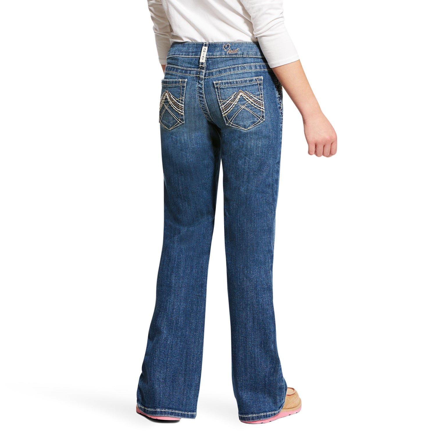 Ariat Girls Whipstitch Boot Cut 10025985 Jean