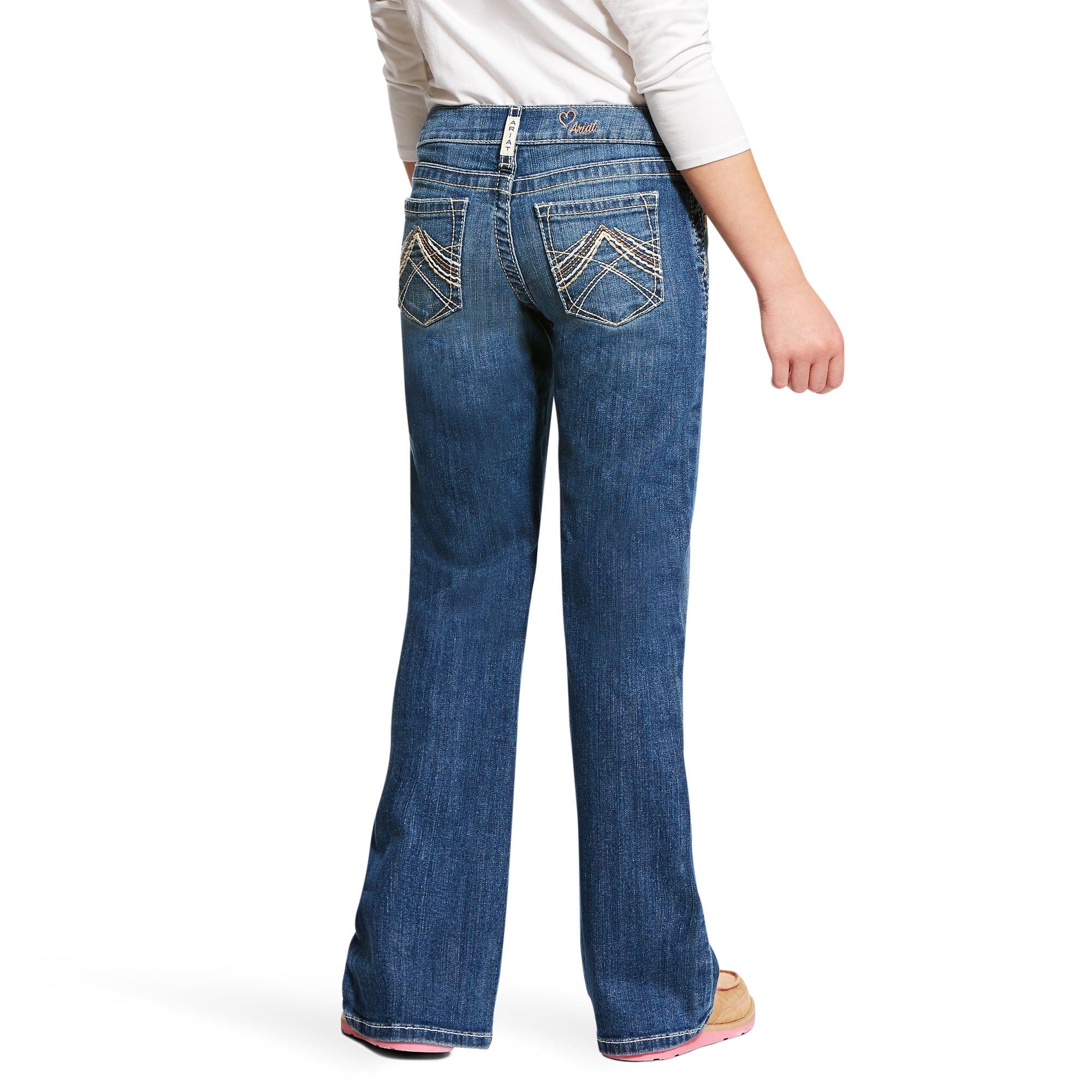 Ariat Girls Whipstitch Boot Cut 10025985 Jean