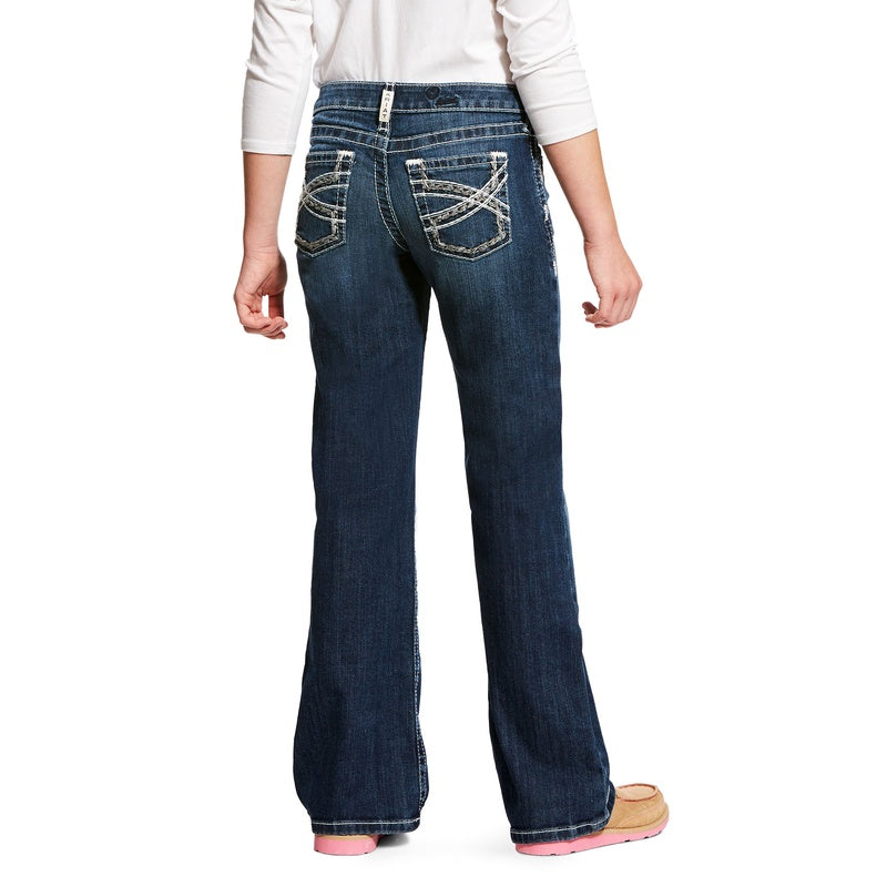 Ariat Girls Entwined Boot Cut 10025984 Jean