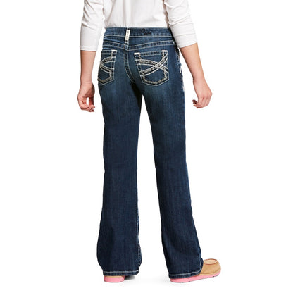 Ariat Girls Entwined Boot Cut 10025984 Jean