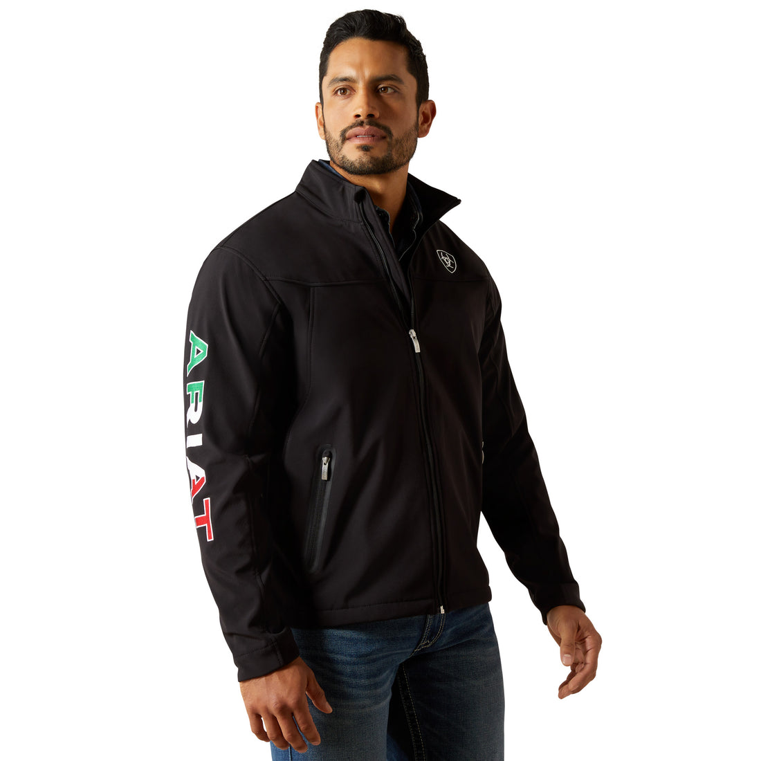 Ariat Men Black Softshell Mexico 10031424 Jacket