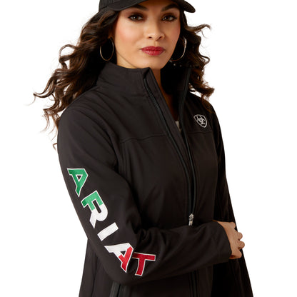 Ariat Women Softshell Black Mexico 10031428 Jacket