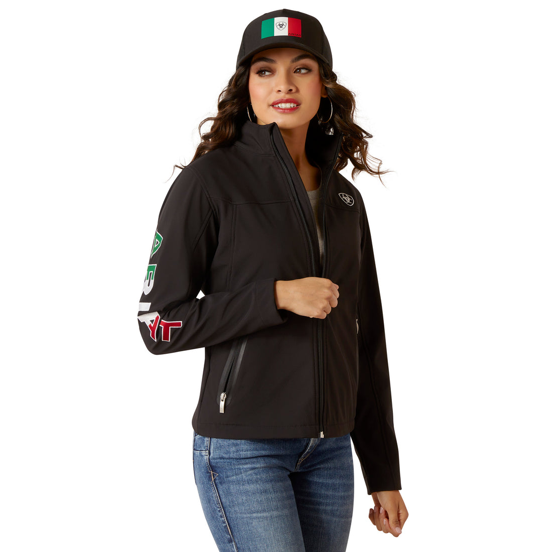 Ariat Women Softshell Black Mexico 10031428 Jacket