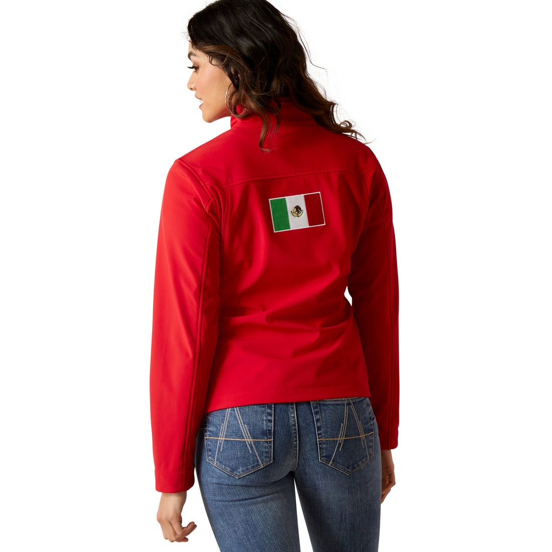 Ariat Women Red Mexico Softshell 10033526 Jacket