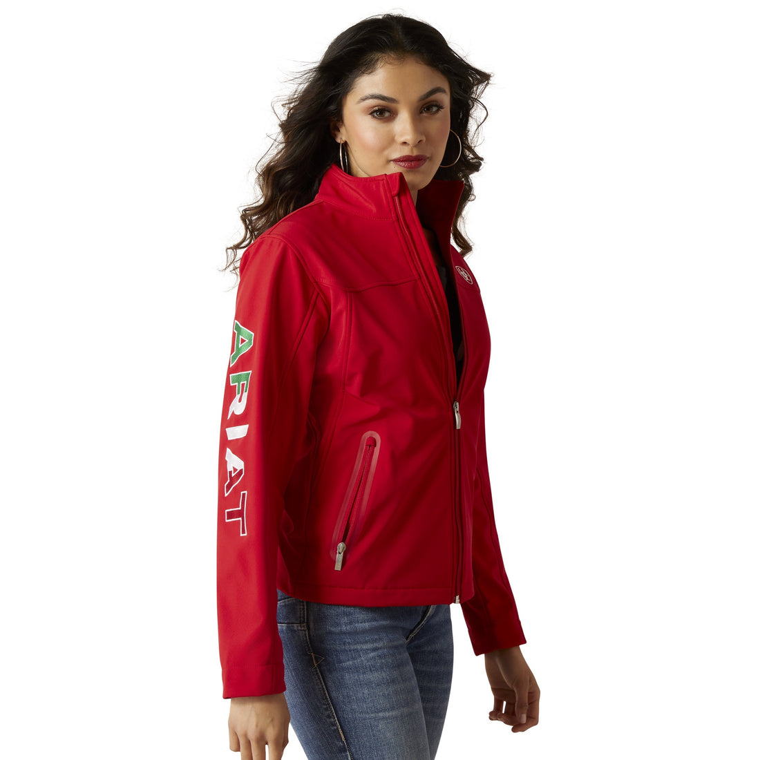 Ariat Women Red Mexico Softshell 10033526 Jacket