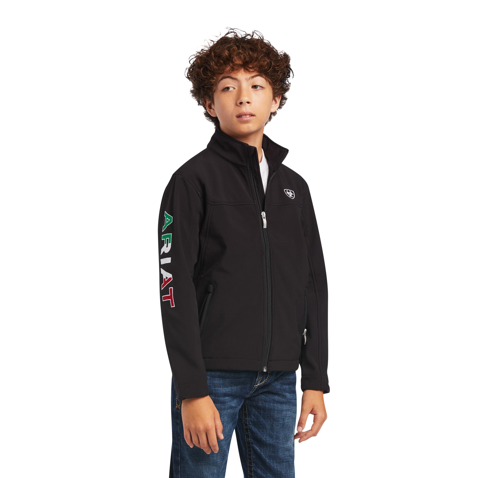 Ariat Kids Softshell Mexico Black 10036550 Jacket
