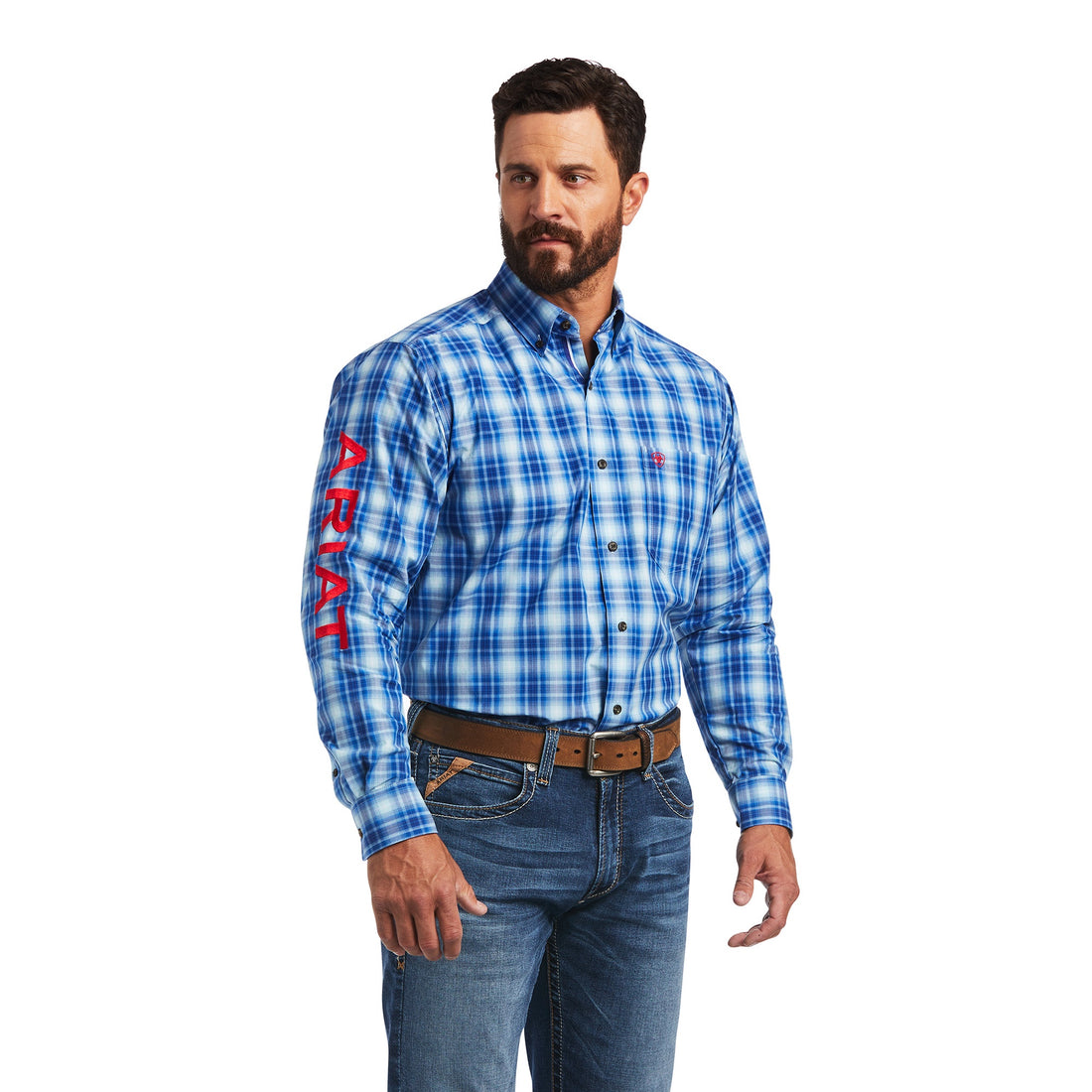 Ariat Men Cerulean Blue Shirt 10040786