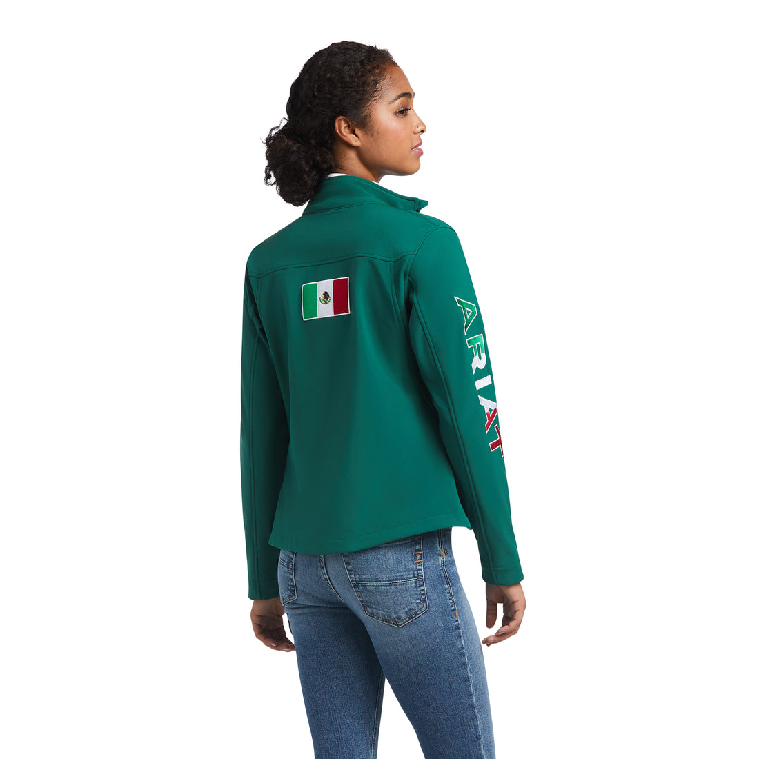 Ariat Women Green Mexico Softshell 10039460 Jacket