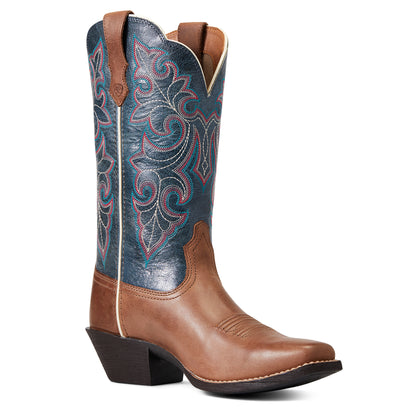 Ariat Women Round Up Square Toe Western Boot 10040446