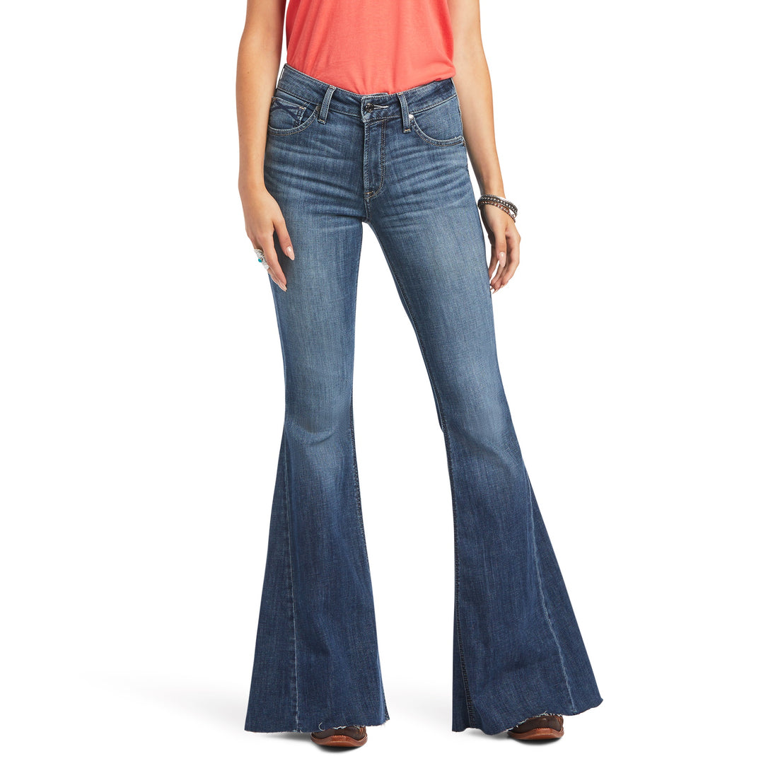 Ariat Women High Rise Kalani Extreme Flared 10040803 Jeans