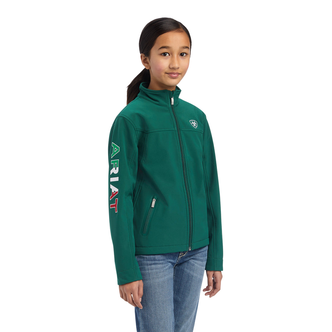 Ariat Kids Softshell México Green 10039202 Jacket