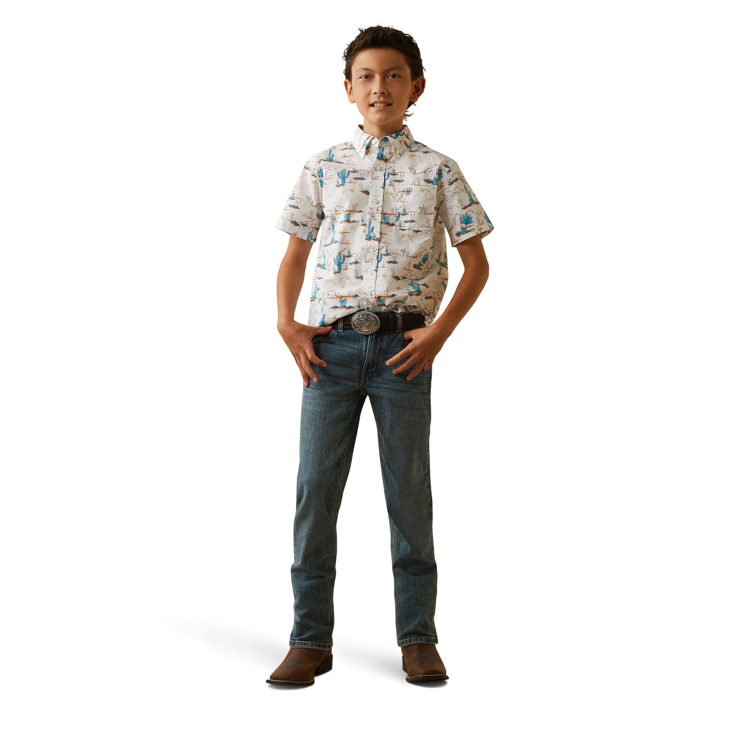 Ariat KID White shirt 10043721