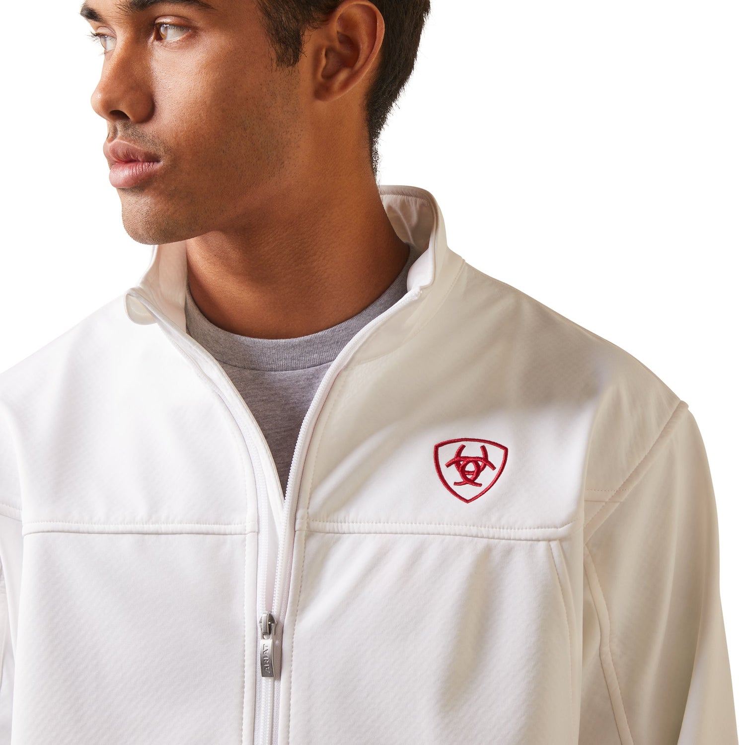 Ariat Men White Softshell Mexico 10043549 Jacket